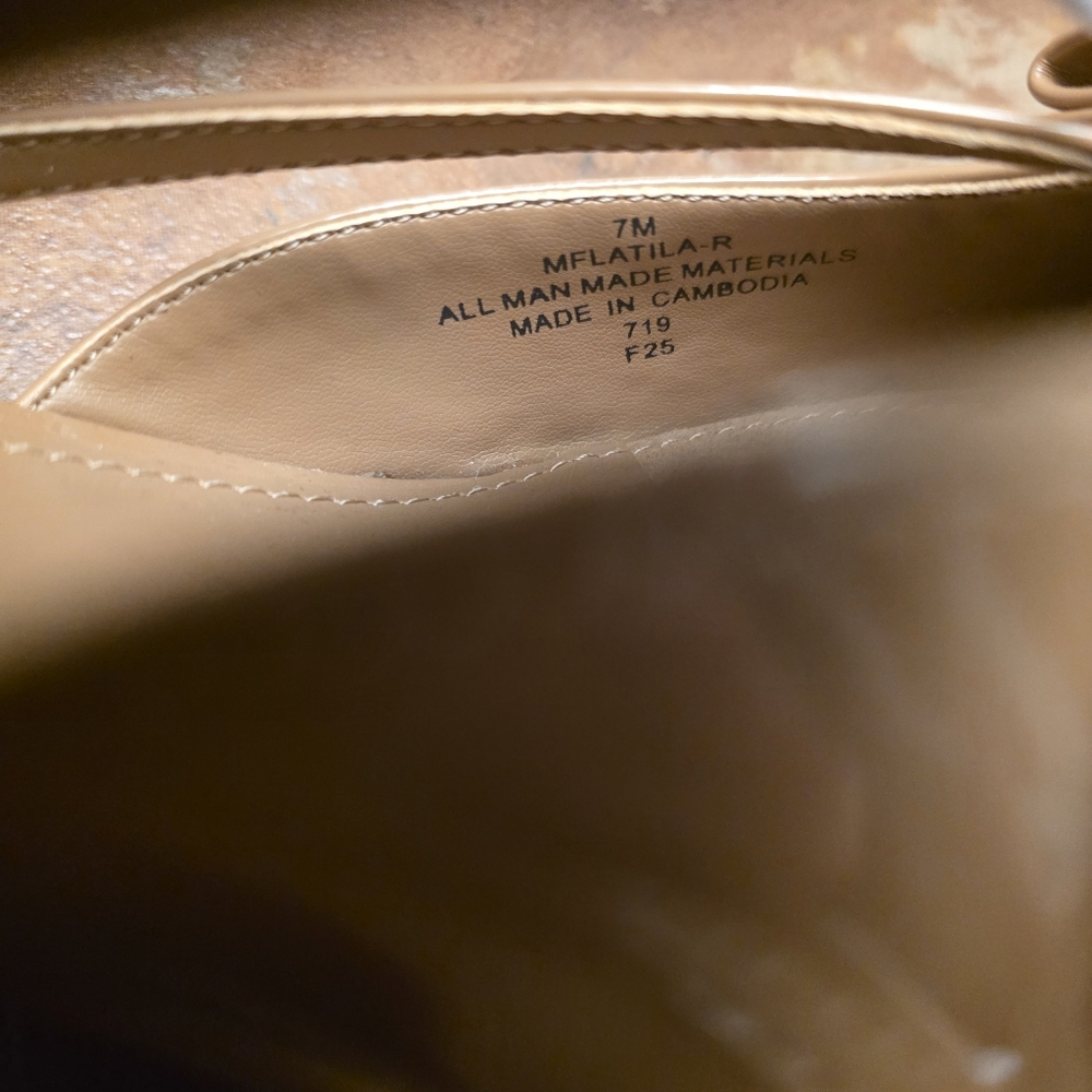 Marc Fisher Tan Women's Block Heel Mule Pumps Sizes Left 6.5, 7, 8 - Picture 11 of 11
